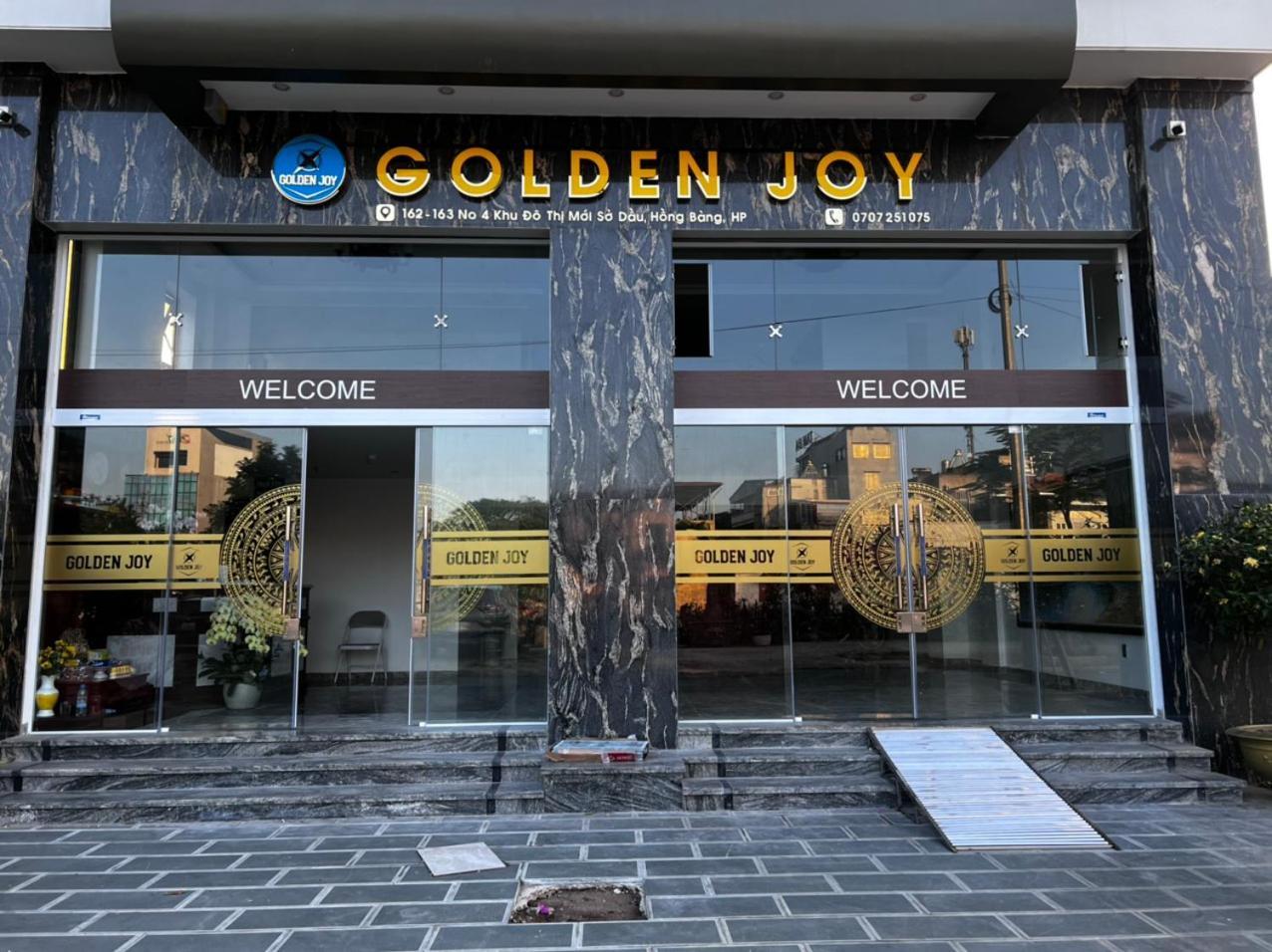 Golden Joy Hotel Hai Phong Bagian luar foto